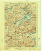 Cranberry Lake New York Historical topographic map, 1:62500 scale, 15 X 15 Minute, Year 1921