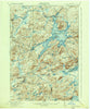 Cranberry Lake New York Historical topographic map, 1:62500 scale, 15 X 15 Minute, Year 1921