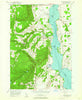 Crown Point New York Historical topographic map, 1:24000 scale, 7.5 X 7.5 Minute, Year 1950