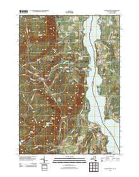 Crown Point New York Historical topographic map, 1:24000 scale, 7.5 X 7.5 Minute, Year 2012