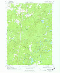 Crystal Dale New York Historical topographic map, 1:24000 scale, 7.5 X 7.5 Minute, Year 1966
