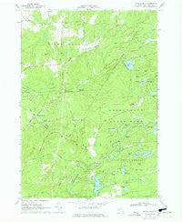 Crystal Dale New York Historical topographic map, 1:24000 scale, 7.5 X 7.5 Minute, Year 1966