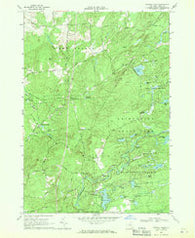 Crystal Dale New York Historical topographic map, 1:24000 scale, 7.5 X 7.5 Minute, Year 1966