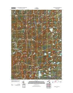 Crystal Dale New York Historical topographic map, 1:24000 scale, 7.5 X 7.5 Minute, Year 2013