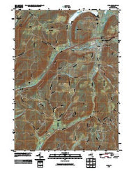 Cuba New York Historical topographic map, 1:24000 scale, 7.5 X 7.5 Minute, Year 2010
