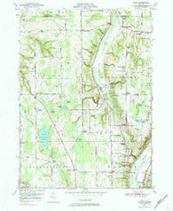 Dale New York Historical topographic map, 1:24000 scale, 7.5 X 7.5 Minute, Year 1949