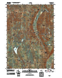 Dale New York Historical topographic map, 1:24000 scale, 7.5 X 7.5 Minute, Year 2010