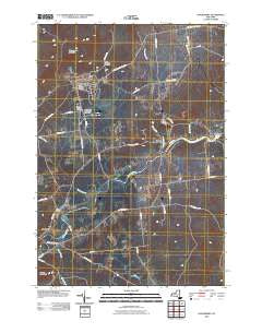 Dannemora New York Historical topographic map, 1:24000 scale, 7.5 X 7.5 Minute, Year 2010