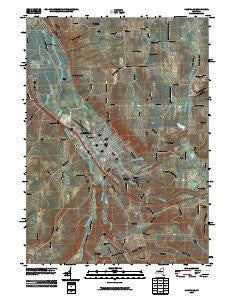 Dansville New York Historical topographic map, 1:24000 scale, 7.5 X 7.5 Minute, Year 2010