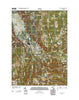 Dansville New York Historical topographic map, 1:24000 scale, 7.5 X 7.5 Minute, Year 2013