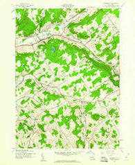 Davenport New York Historical topographic map, 1:24000 scale, 7.5 X 7.5 Minute, Year 1943