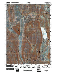 DeRuyter New York Historical topographic map, 1:24000 scale, 7.5 X 7.5 Minute, Year 2010