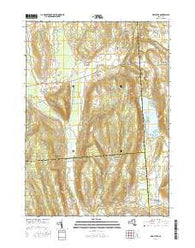 DeRuyter New York Current topographic map, 1:24000 scale, 7.5 X 7.5 Minute, Year 2016