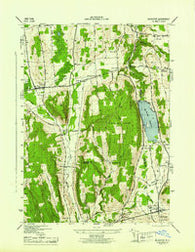 De Ruyter New York Historical topographic map, 1:31680 scale, 7.5 X 7.5 Minute, Year 1944