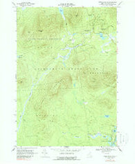 Debar Mountain New York Historical topographic map, 1:24000 scale, 7.5 X 7.5 Minute, Year 1968