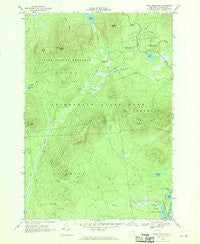 Debar Mountain New York Historical topographic map, 1:24000 scale, 7.5 X 7.5 Minute, Year 1968