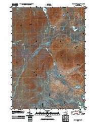 Debar Mountain New York Historical topographic map, 1:24000 scale, 7.5 X 7.5 Minute, Year 2010
