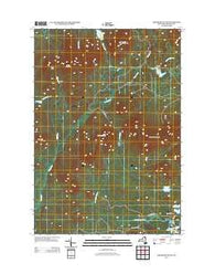 Debar Mountain New York Historical topographic map, 1:24000 scale, 7.5 X 7.5 Minute, Year 2013