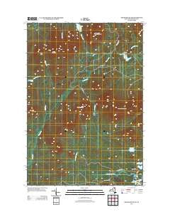 Debar Mountain New York Historical topographic map, 1:24000 scale, 7.5 X 7.5 Minute, Year 2013