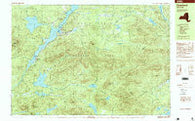 Deerland New York Historical topographic map, 1:25000 scale, 7.5 X 15 Minute, Year 1997