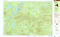 Deerland New York Historical topographic map, 1:25000 scale, 7.5 X 15 Minute, Year 1997