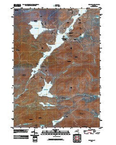 Deerland New York Historical topographic map, 1:24000 scale, 7.5 X 7.5 Minute, Year 2010