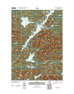Deerland New York Historical topographic map, 1:24000 scale, 7.5 X 7.5 Minute, Year 2013