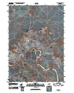 Deferiet New York Historical topographic map, 1:24000 scale, 7.5 X 7.5 Minute, Year 2010