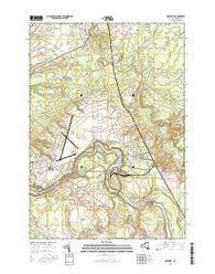 Deferiet New York Current topographic map, 1:24000 scale, 7.5 X 7.5 Minute, Year 2016