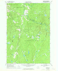 Degrasse New York Historical topographic map, 1:24000 scale, 7.5 X 7.5 Minute, Year 1969