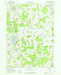 Delevan New York Historical topographic map, 1:24000 scale, 7.5 X 7.5 Minute, Year 1963