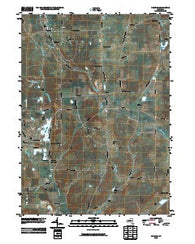Delevan New York Historical topographic map, 1:24000 scale, 7.5 X 7.5 Minute, Year 2010