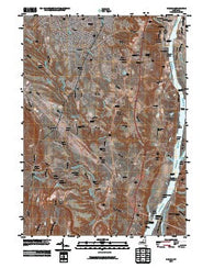 Delmar New York Historical topographic map, 1:24000 scale, 7.5 X 7.5 Minute, Year 2010