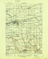 Depew New York Historical topographic map, 1:62500 scale, 15 X 15 Minute, Year 1905