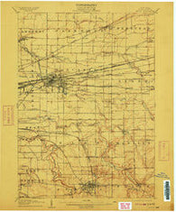Depew New York Historical topographic map, 1:62500 scale, 15 X 15 Minute, Year 1905