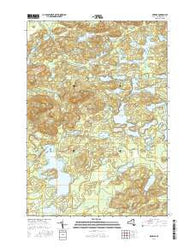 Derrick New York Current topographic map, 1:24000 scale, 7.5 X 7.5 Minute, Year 2016