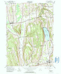 Deruyter New York Historical topographic map, 1:24000 scale, 7.5 X 7.5 Minute, Year 1943
