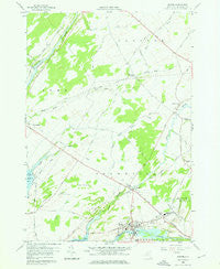 Dexter New York Historical topographic map, 1:24000 scale, 7.5 X 7.5 Minute, Year 1958
