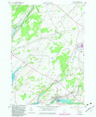 Dexter New York Historical topographic map, 1:24000 scale, 7.5 X 7.5 Minute, Year 1958