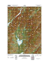 Dix Mountain New York Historical topographic map, 1:24000 scale, 7.5 X 7.5 Minute, Year 2013