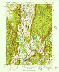 Dover Plains New York Historical topographic map, 1:24000 scale, 7.5 X 7.5 Minute, Year 1944