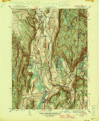 Dover Plains New York Historical topographic map, 1:31680 scale, 7.5 X 7.5 Minute, Year 1947