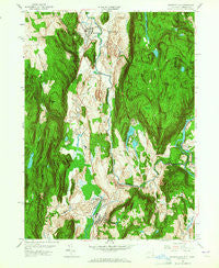 Dover Plains New York Historical topographic map, 1:24000 scale, 7.5 X 7.5 Minute, Year 1958