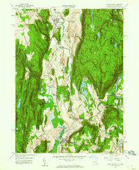 Dover Plains New York Historical topographic map, 1:24000 scale, 7.5 X 7.5 Minute, Year 1958