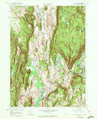Dover Plains New York Historical topographic map, 1:24000 scale, 7.5 X 7.5 Minute, Year 1958