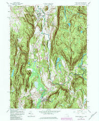 Dover Plains New York Historical topographic map, 1:24000 scale, 7.5 X 7.5 Minute, Year 1958