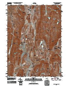 Dover Plains New York Historical topographic map, 1:24000 scale, 7.5 X 7.5 Minute, Year 2010