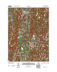Dover Plains New York Historical topographic map, 1:24000 scale, 7.5 X 7.5 Minute, Year 2013