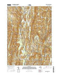 Dover Plains New York Current topographic map, 1:24000 scale, 7.5 X 7.5 Minute, Year 2016