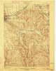 Dryden New York Historical topographic map, 1:62500 scale, 15 X 15 Minute, Year 1900